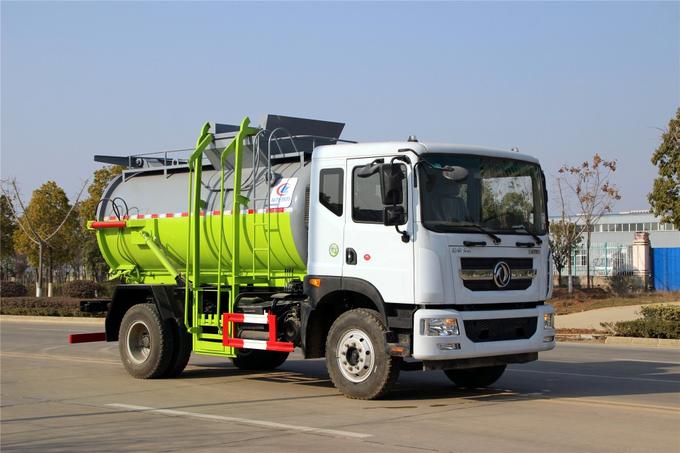 東風(fēng)多利卡D9 10立方程力餐廚垃圾車 (10)