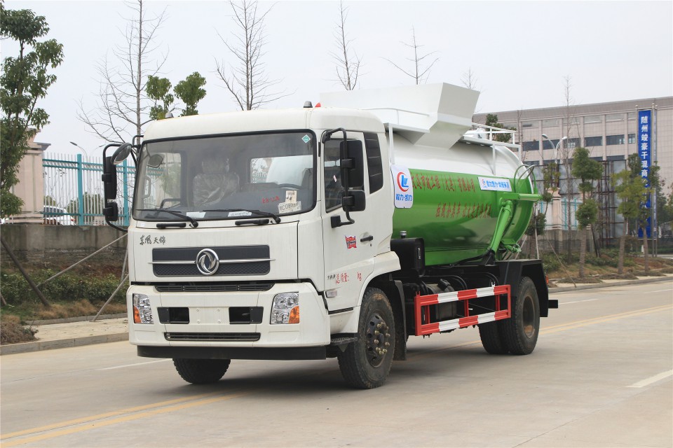 東風天錦10立方程力餐廚垃圾車 (7)